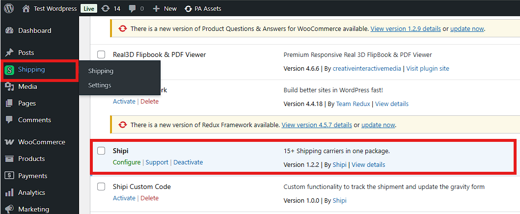 Installation Guide for Shipi - Multi Carrier Plugin for WordPress ...
