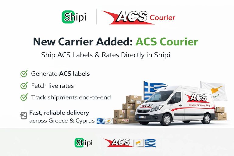 ACS shipping